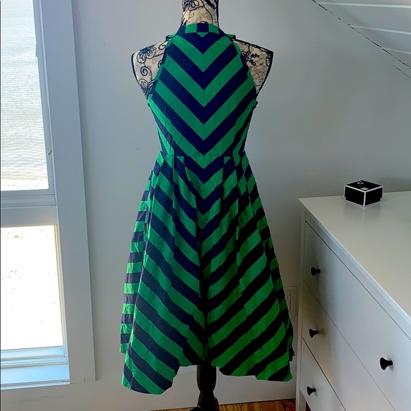 GIRLS FROM SAVOY Striped Dress Size 4 - Picture 4 of 7